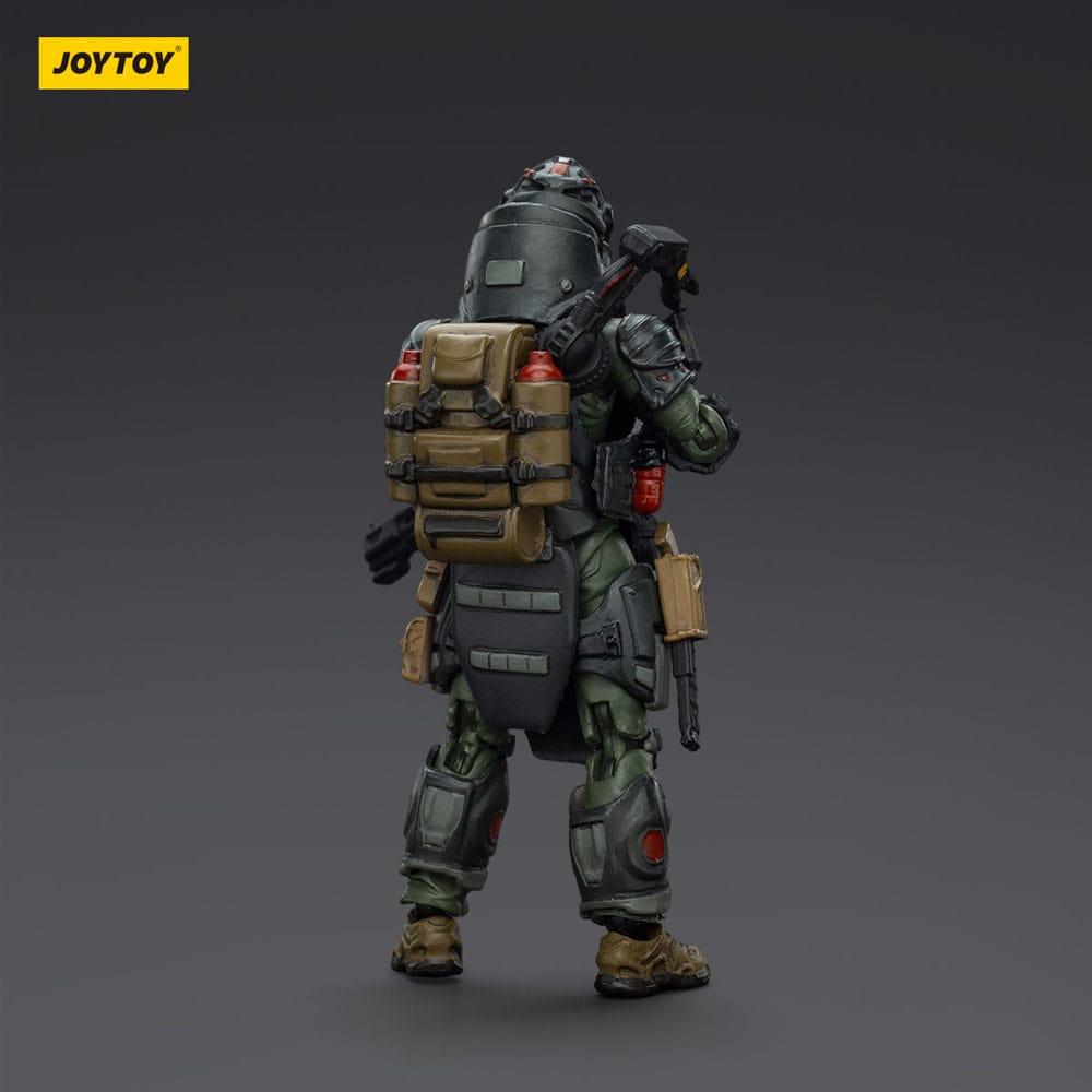 Steel Ride Corps Dark Source Action Figure Assaulter Volok 7 cm