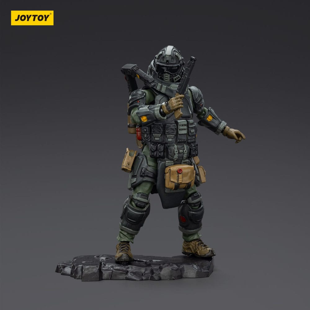 Steel Ride Corps Dark Source Action Figure Assaulter Volok 7 cm
