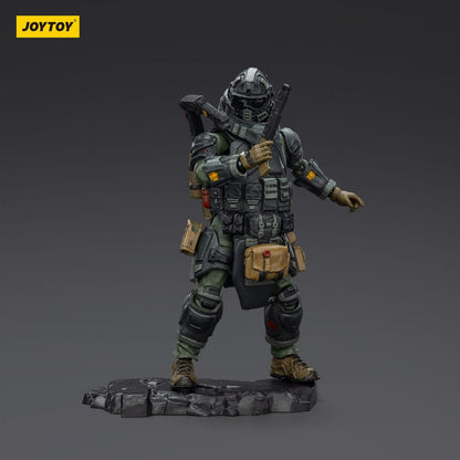 Steel Ride Corps Dark Source Action Figure Assaulter Volok 7 cm
