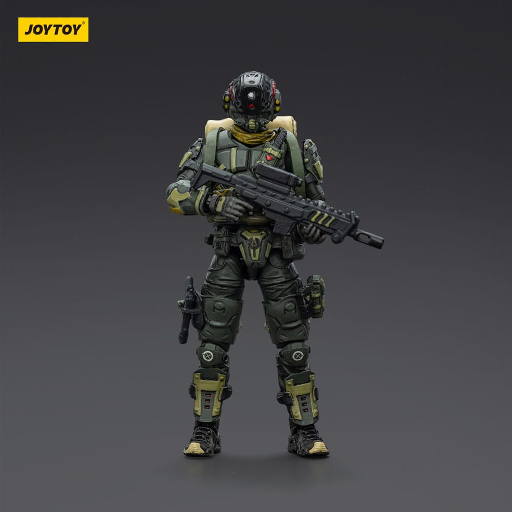 Steel Ride Corps Dark Source Action Figur Overfaldsmand Rhett 7 cm