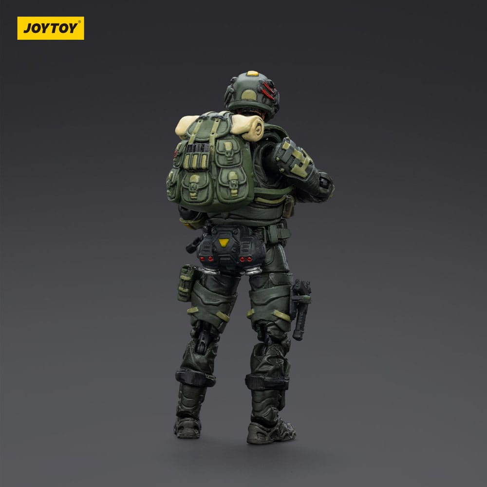 Steel Ride Corps Dark Source Action Figur Overfaldsmand Rhett 7 cm