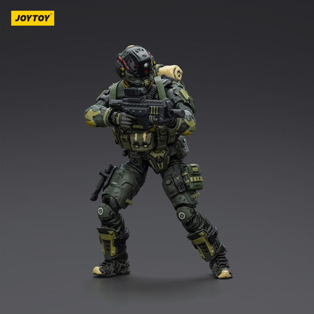 Steel Ride Corps Dark Source Action Figur Overfaldsmand Rhett 7 cm