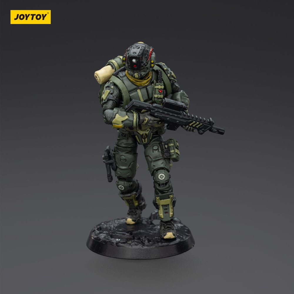 Steel Ride Corps Dark Source Action Figur Overfaldsmand Rhett 7 cm