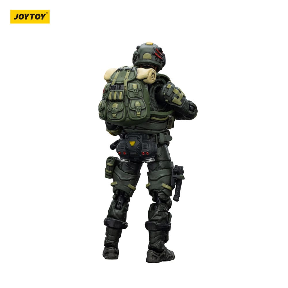 Steel Ride Corps Dark Source Action Figur Overfaldsmand Rhett 7 cm