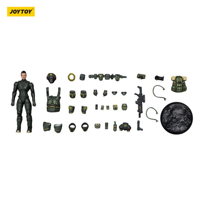 Steel Ride Corps Dark Source Action Figur Overfaldsmand Rhett 7 cm