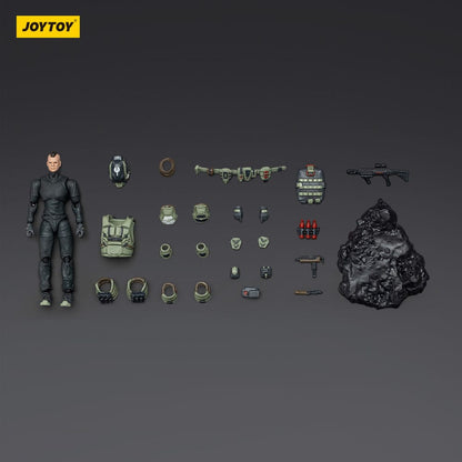 Steel Ride Corps Dark Source Action Figur Assaulter Marco 7 cm