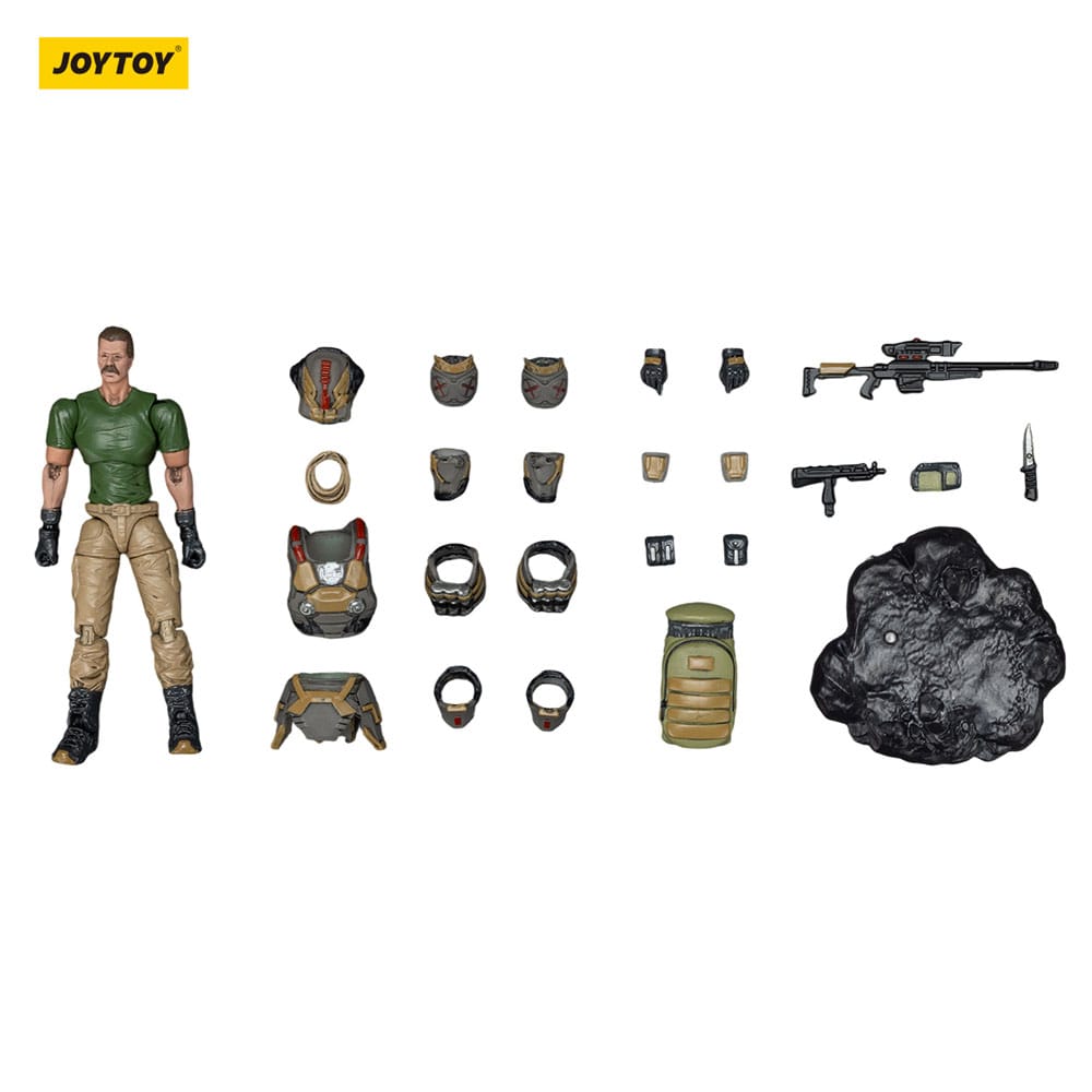 UNSC Dark Source Actiefiguur Sniper Ivan 7 cm