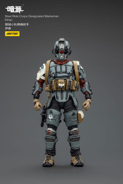 Steel Ride Corps Dark Source Action Figure Designato Marksman Ethan 7 cm