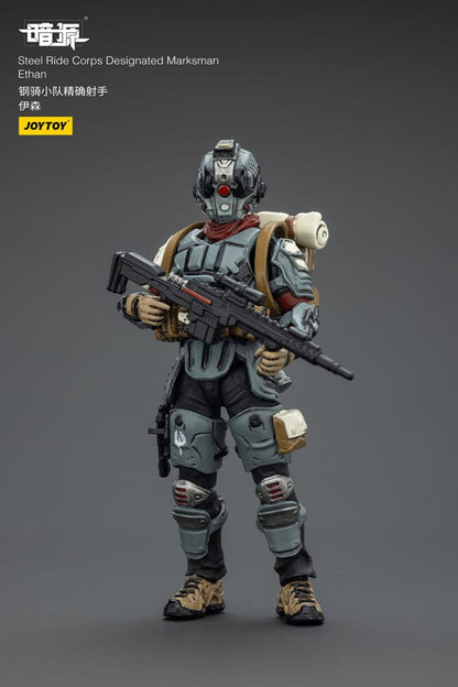 Steel Ride Corps Dark Source Action Figure Designato Marksman Ethan 7 cm