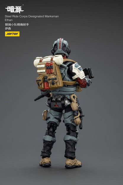 Steel Ride Corps Dark Source Action Figure Designato Marksman Ethan 7 cm