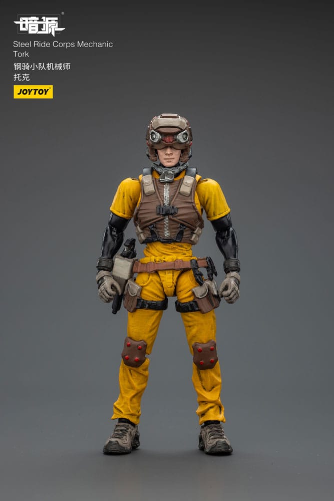 Steel Ride Corps Dark Source Actionfigur Mechaniker Tork 7 cm