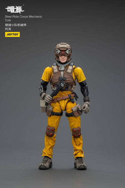 Steel Ride Corps Dark Source Actionfigur Mechaniker Tork 7 cm