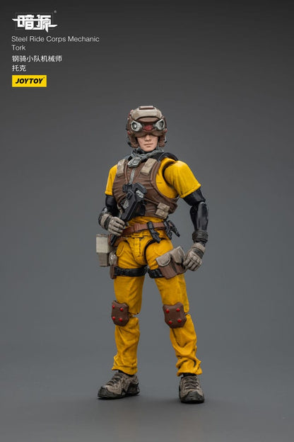 Steel Ride Corps Dark Source Actionfigur Mechaniker Tork 7 cm