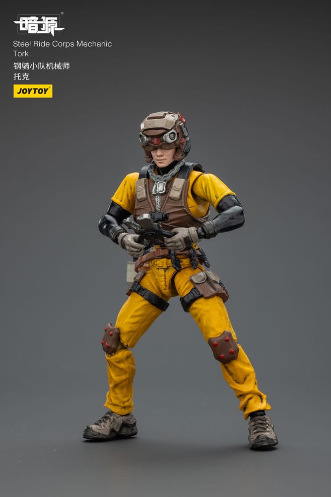 Steel Ride Corps Dark Source Actionfigur Mechaniker Tork 7 cm