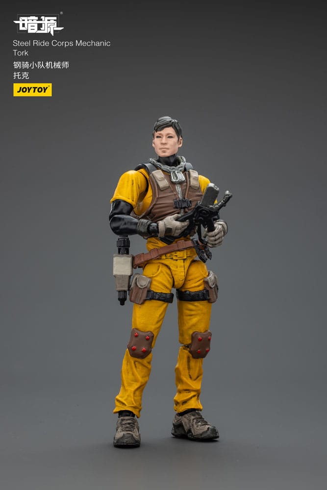 Steel Ride Corps Dark Source Actionfigur Mechaniker Tork 7 cm