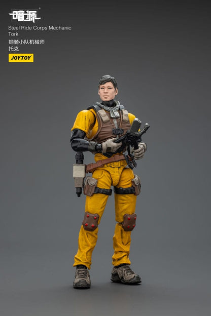 Steel Ride Corps Dark Source Actionfigur Mechaniker Tork 7 cm