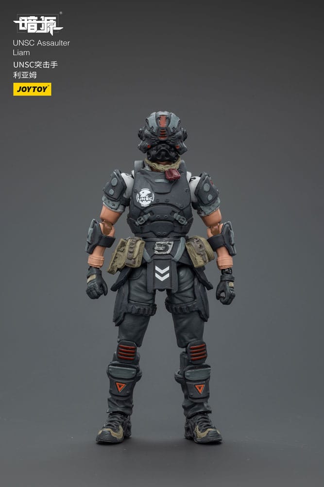 Figura de acción UNSC Dark Source Asaltante Liam 7 cm