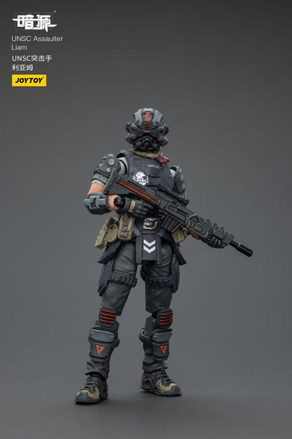 Figura de acción UNSC Dark Source Asaltante Liam 7 cm
