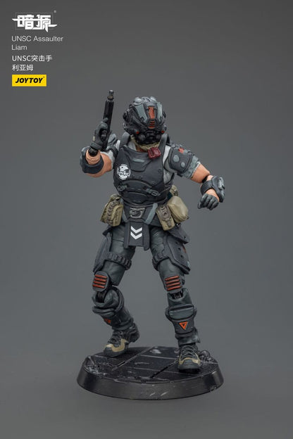 Figura de acción UNSC Dark Source Asaltante Liam 7 cm