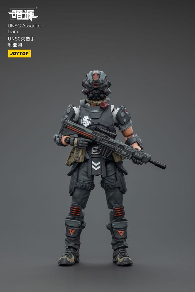 Figura de acción UNSC Dark Source Asaltante Liam 7 cm