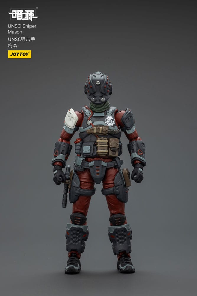 Figura de acción UNSC Dark Source Sniper Mason 7 cm
