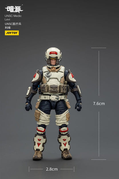 UNSC Karanlık Kaynak Aksiyon Figürü Medic Levi 7 cm