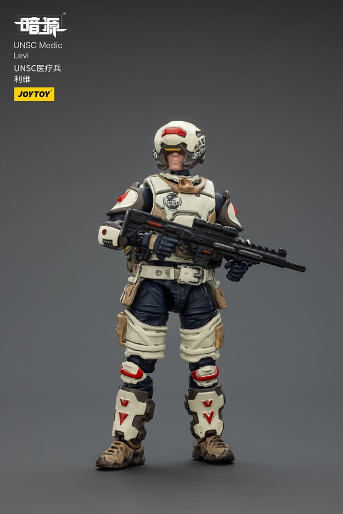UNSC Karanlık Kaynak Aksiyon Figürü Medic Levi 7 cm