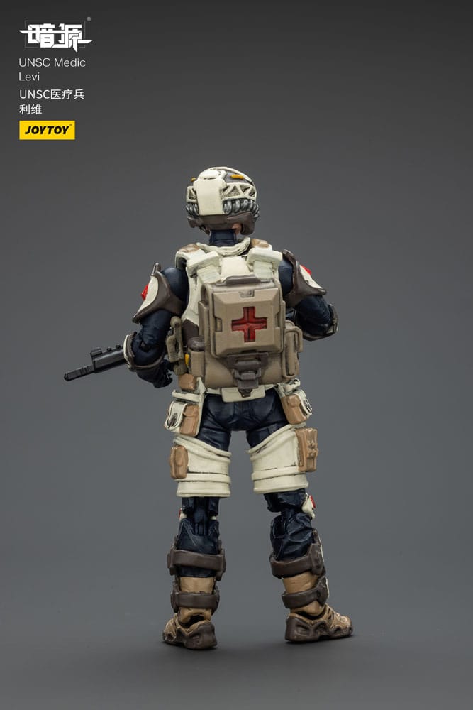 UNSC Karanlık Kaynak Aksiyon Figürü Medic Levi 7 cm