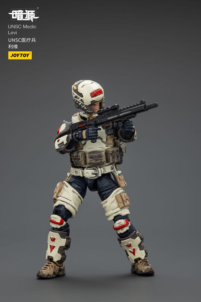 UNSC Karanlık Kaynak Aksiyon Figürü Medic Levi 7 cm