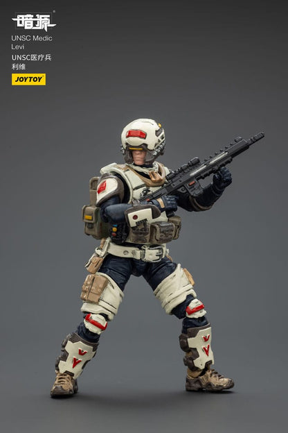 UNSC Karanlık Kaynak Aksiyon Figürü Medic Levi 7 cm