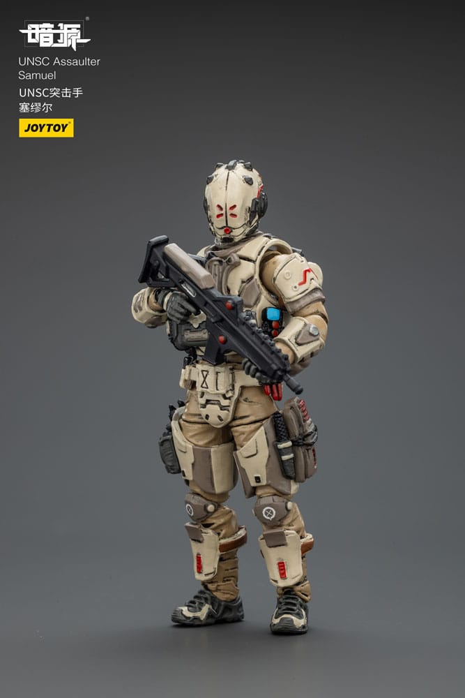 UNSC Dark Source Actiefiguur Assaulter Samuel 7 cm