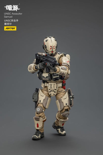 UNSC Dark Source Actiefiguur Assaulter Samuel 7 cm
