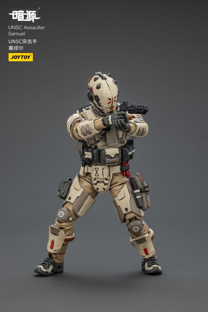 UNSC Dark Source Actiefiguur Assaulter Samuel 7 cm