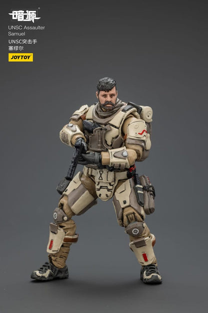 UNSC Dark Source Actiefiguur Assaulter Samuel 7 cm