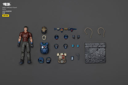 UNSC Dark Source-actiefiguur Infiltratie-expert Arthur 7 cm