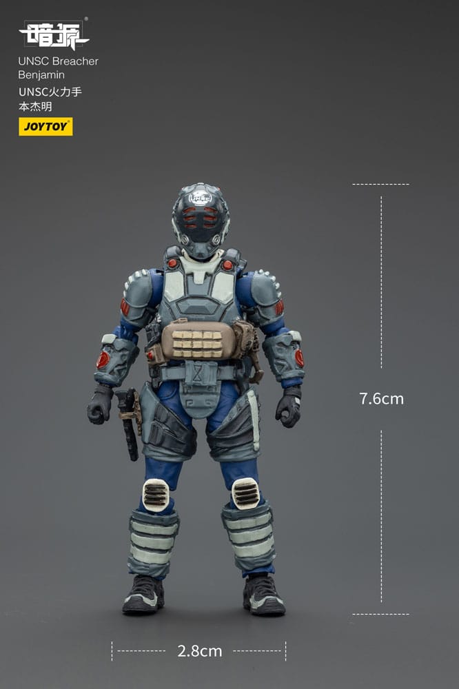 UNSC Dark Source Action Figur Breacher Benjamin 7 cm