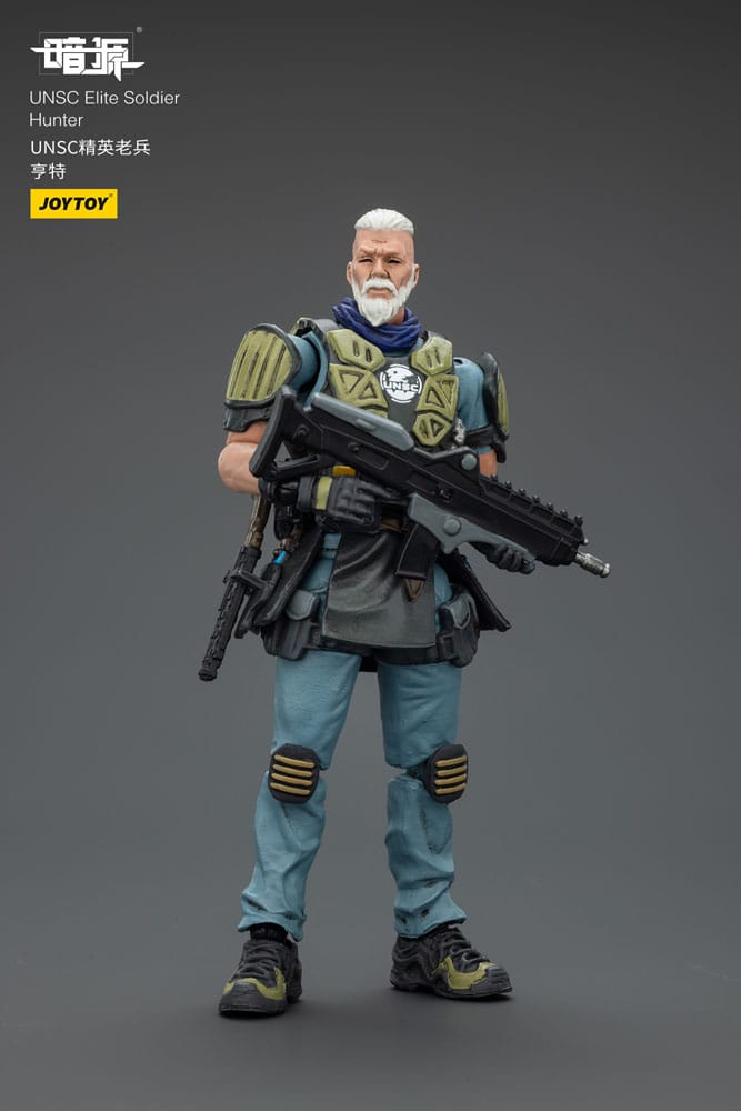 UNSC Dark Source Action Figur Elite Soldier Hunter 7 cm