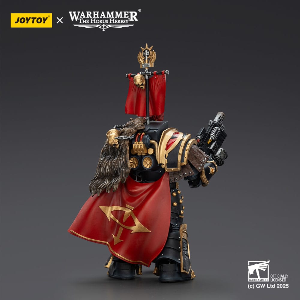 Warhammer 40.000: Sons of Horus Actiefiguur Legion Cataphractii Praetor met Combi-Melta en Power Maul 14 cm