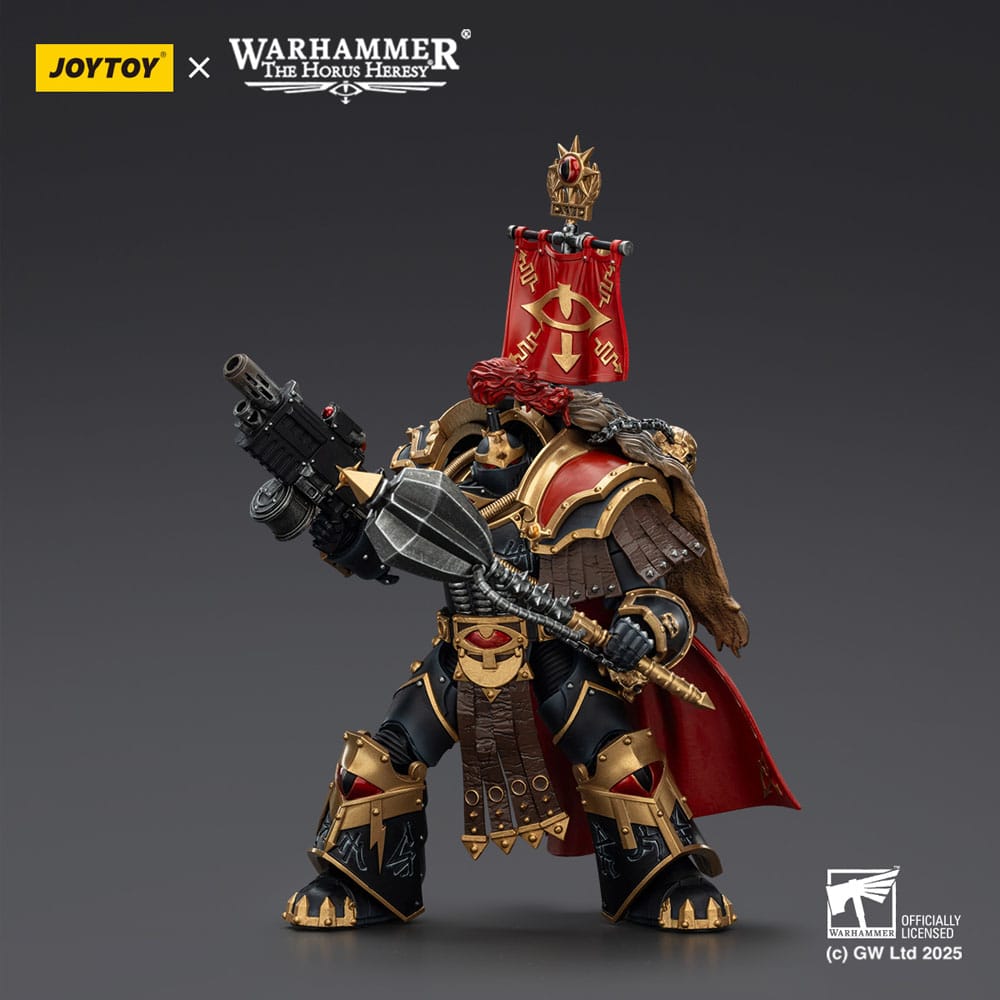 Warhammer 40,000 : Sons of Horus Action Figurine Legion Cataphractii Praetoravec Combi-Melta et Power Maul 14 cm