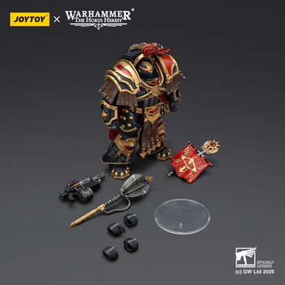 Warhammer 40,000 : Sons of Horus Action Figurine Legion Cataphractii Praetoravec Combi-Melta et Power Maul 14 cm