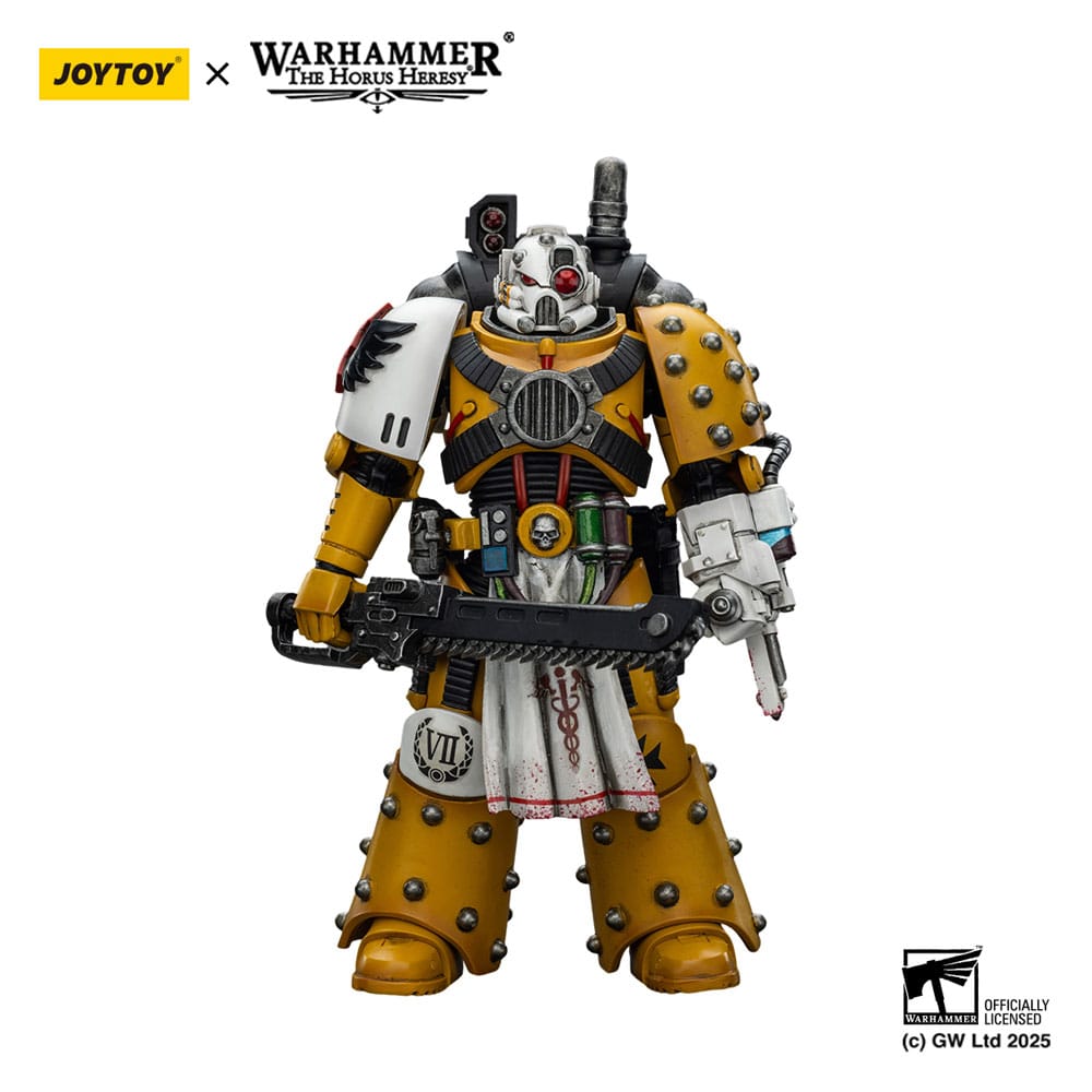 Warhammer 40.000: Imperial Fists Action Figur Legion Apothecary 12 cm