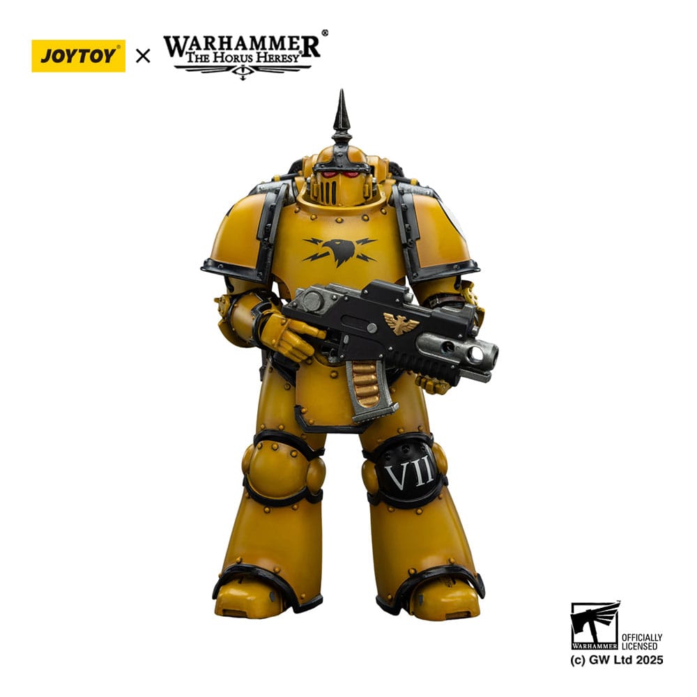Warhammer La Herejía de Horus Figura de acción Puños imperiales MK lll Legionario táctico 12 cm