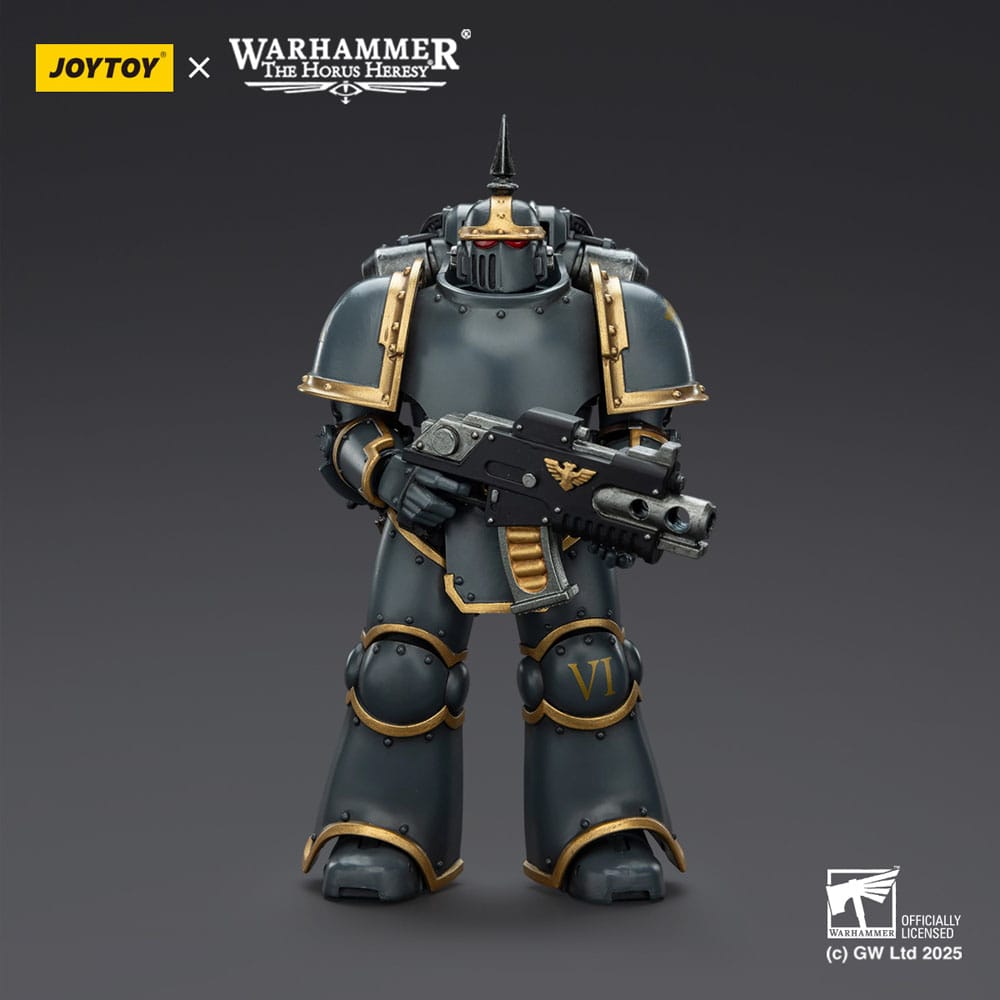 Warhammer Horus Heresy Aksiyon Figürü Uzay Kurtları MK lll Taktik Lejyoner 12 cm