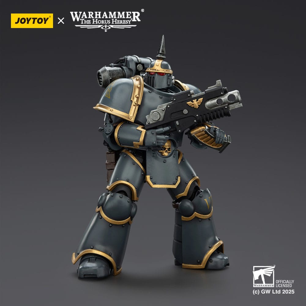 Warhammer Horus Heresy Aksiyon Figürü Uzay Kurtları MK lll Taktik Lejyoner 12 cm