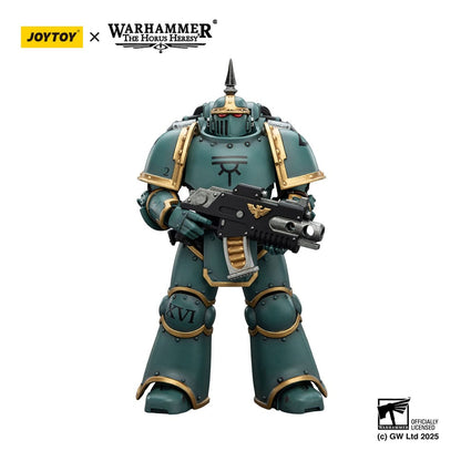 Warhammer La Herejía de Horus Figura de acción Sons of Horus MK lll Legionario táctico 12 cm