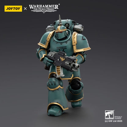 Warhammer La Herejía de Horus Figura de acción Sons of Horus MK lll Legionario táctico 12 cm