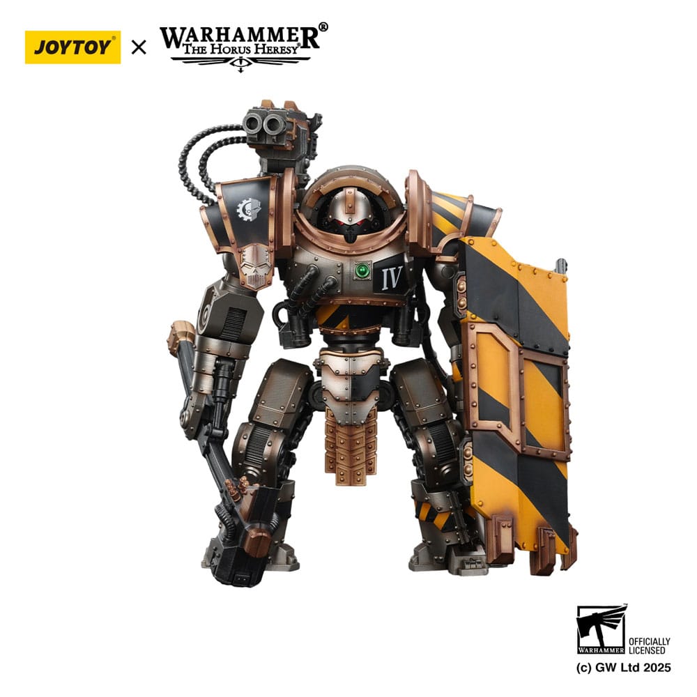 Warhammer La Herejía de Horus Figura de Acción Guerreros de Hierro Círculo de Hierro Clase Domitar-Ferrum Autómatas de Batalla con Escudo de Batalla Karceri 24 cm
