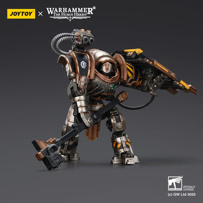 Warhammer La Herejía de Horus Figura de Acción Guerreros de Hierro Círculo de Hierro Clase Domitar-Ferrum Autómatas de Batalla con Escudo de Batalla Karceri 24 cm