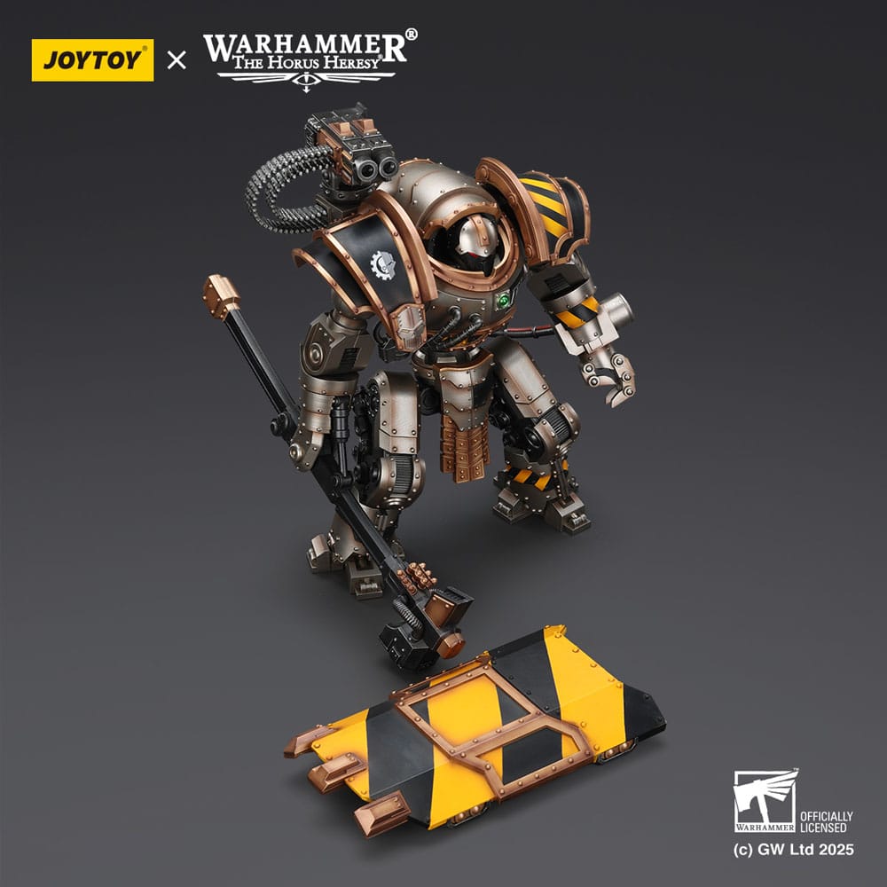 Warhammer La Herejía de Horus Figura de Acción Guerreros de Hierro Círculo de Hierro Clase Domitar-Ferrum Autómatas de Batalla con Escudo de Batalla Karceri 24 cm