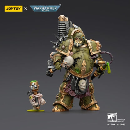 Warhammer 40,000 Figura de acción Death Guard Foul Blight engendra con pulverizador de plaga 12 cm